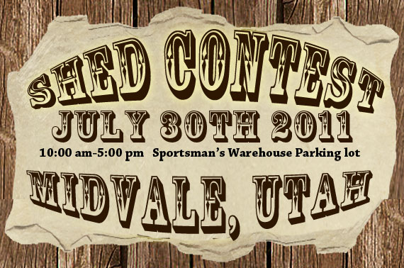 Shed contest Midvale Utah